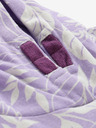 ALPINE PRO Weiß-lila gemustertes Mädchen-Sweatshirt ALPINE PRO MOREDO