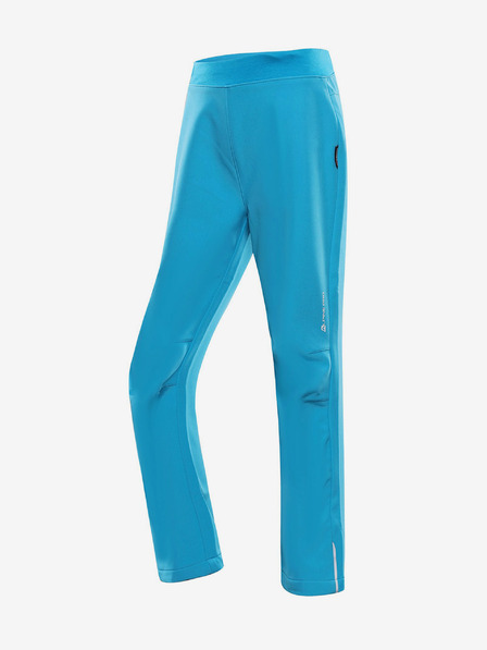 ALPINE PRO Blaue Kinder-Softshell-Hose ALPINE PRO SMOOTO