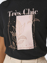 ONLY Schwarzes Frauen-T-Shirt NUR frei