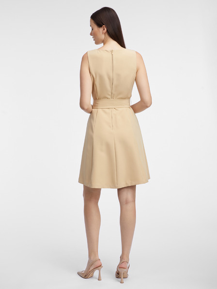 Orsay Beigefarbenes Damenkleid ORSAY