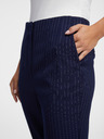 Orsay Dunkelblau gestreifte Damenhose ORSAY