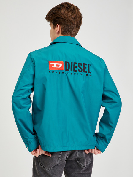 Diesel Diesel Herren Petrol Leichte wasserdichte Jacke