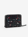 Desigual Schwarz Desigual Onyx Marisa Gemustertes Portemonnaie