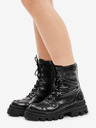 Desigual Schwarze Desigual Track Hiking Galactic Damenstiefel