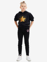 Desigual Schwarzer Mädchen-Kapuzenpullover Desigual Imorge