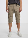 Tom Tailor Beigefarbene Herrenshorts mit Taschen Tom Tailor