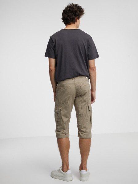 Tom Tailor Beigefarbene Herrenshorts mit Taschen Tom Tailor