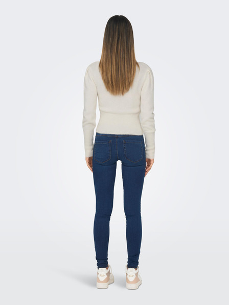 ONLY Cremefarbener ONLY Ella Pullover für Damen