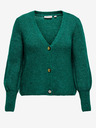 ONLY CARMAKOMA Grüne Damen-Strickjacke ONLY CARMAKOMA Clare