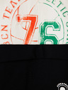Desigual Schwarz-cremefarbener Kapuzenpullover für Jungen Desigual Renne