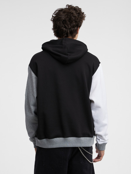 Puma Grauer und schwarzer Puma Hoodie für Herren