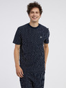 Tom Tailor Denim Dunkelblau gestreiftes Herren-T-Shirt Tom Tailor Denim