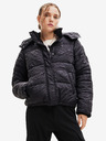 Desigual Schwarze Desigual Damen-Winter-Steppjacke Calgary