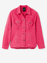 Desigual Dunkelrosa Desigual Damen Jeansjacke Morgon