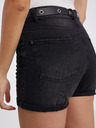 CAMAIEU Schwarz Damen Denim Shorts CAMAIEU