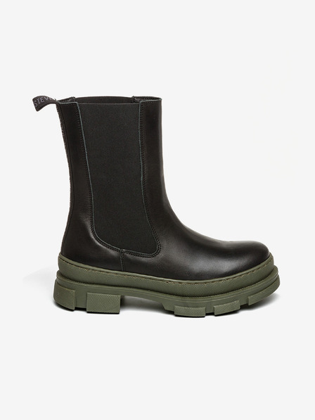 Steve Madden Schwarze Chelsea-Stiefel aus Leder Steve Madden Filina