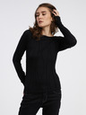 AWARE by VERO MODA Schwarzes gemustertes Damen-Shirt AWARE von VERO MODA Gudrun