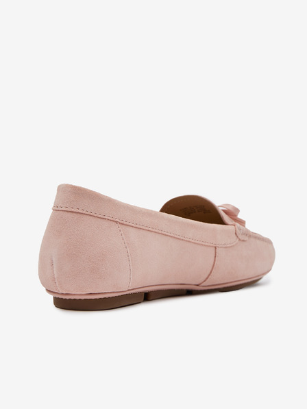 Michael Kors Hellrosa Michael Kors Juliette Wildleder-Slipper für Damen