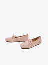 Michael Kors Hellrosa Michael Kors Juliette Wildleder-Slipper für Damen
