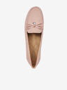 Michael Kors Hellrosa Michael Kors Juliette Wildleder-Slipper für Damen