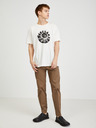 Diesel Weißes Herren-T-Shirt Diesel