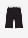 Versace Jeans Couture Schwarze kurze Damen-Leggings Versace Jeans Couture