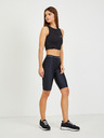 Versace Jeans Couture Schwarze kurze Damen-Leggings von Versace Jeans Couture
