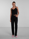 Pieces Schwarzes Damen-Top Pieces Nukisa
