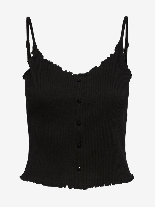 Pieces Schwarzes Damen-Top Pieces Nukisa