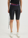 Versace Jeans Couture Schwarze kurze Damen-Leggings von Versace Jeans Couture