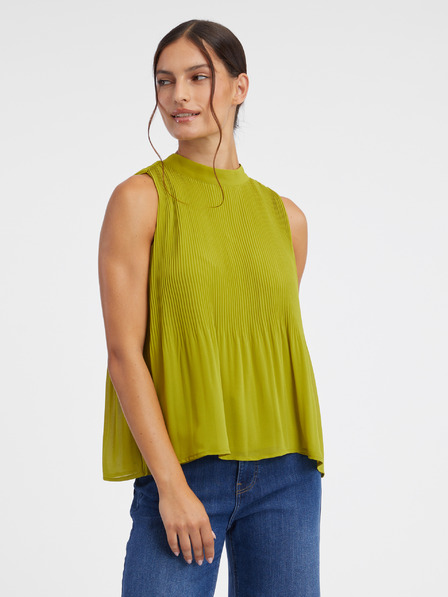 Orsay Grüne Damen-Rippenbluse ORSAY
