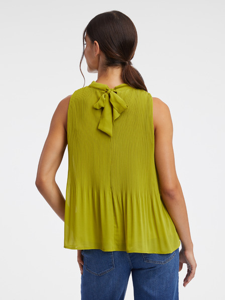 Orsay Grüne Damen-Rippenbluse ORSAY