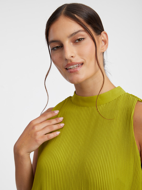 Orsay Grüne Damen-Rippenbluse ORSAY