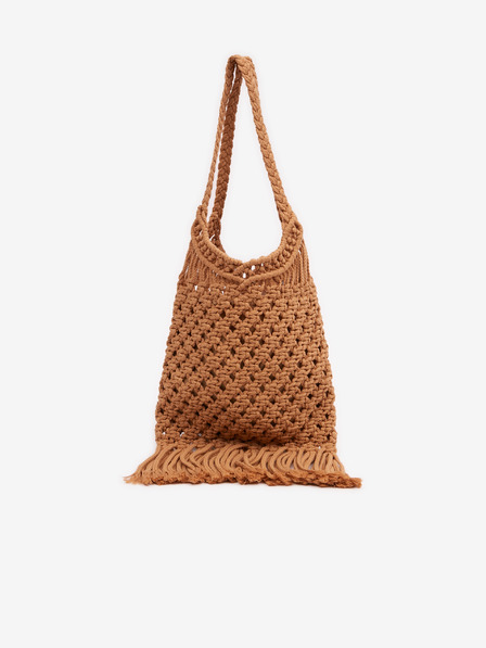 Orsay Braune Damenstricktasche mit dekorativem Detail ORSAY