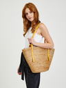 Orsay Brauner Damen-Shopper ORSAY