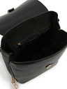 Orsay Schwarzer Damen-Rucksack mit Krokodil-Muster ORSAY