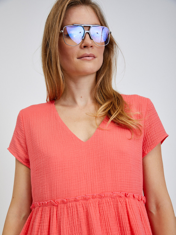 Orsay Korallenfarbenes Basickleid ORSAY