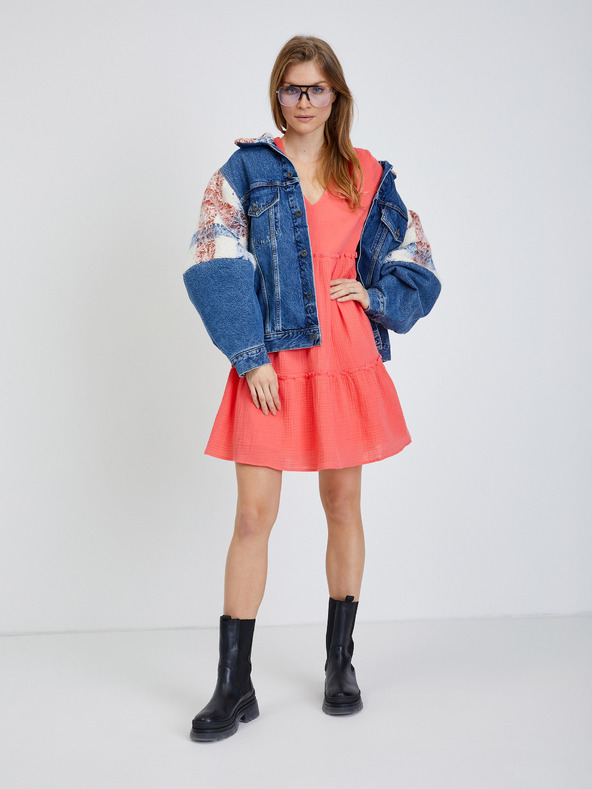 Orsay Korallenfarbenes Basickleid ORSAY