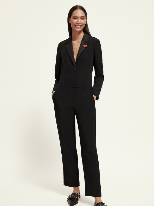 Scotch & Soda Schwarzer Damen-Overall Scotch & Soda