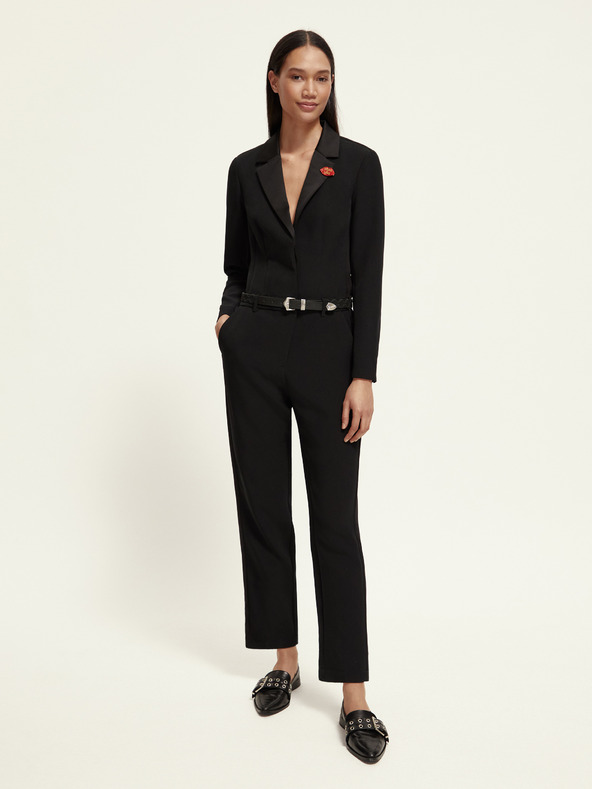 Scotch & Soda Schwarzer Damen-Overall Scotch & Soda