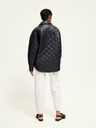 Scotch & Soda Schwarze Damen Lederjacke Scotch & Soda