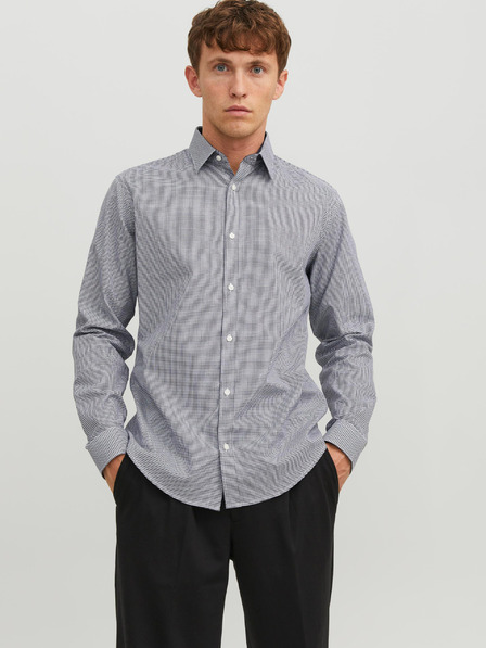 Jack & Jones Dunkelblau Herren Jack & Jones Label Kariertes Hemd