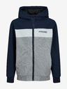 Jack & Jones Graue und dunkelblaue Jack & Jones Rush-Jungenjacke