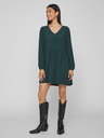 Vila Dunkelgrünes Damen VILA Fini Kleid