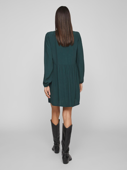 Vila Dunkelgrünes Damen VILA Fini Kleid
