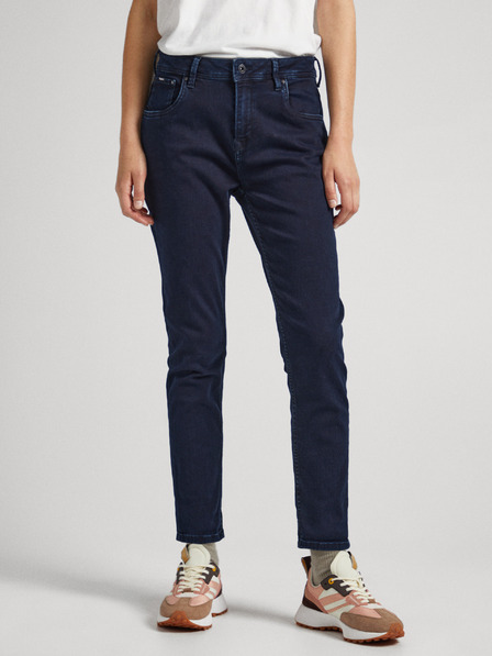 Pepe Jeans Dunkelblaue Straight Fit Damenjeans Pepe Jeans Violet