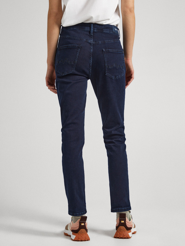 Pepe Jeans Dunkelblaue Straight Fit Damenjeans Pepe Jeans Violet