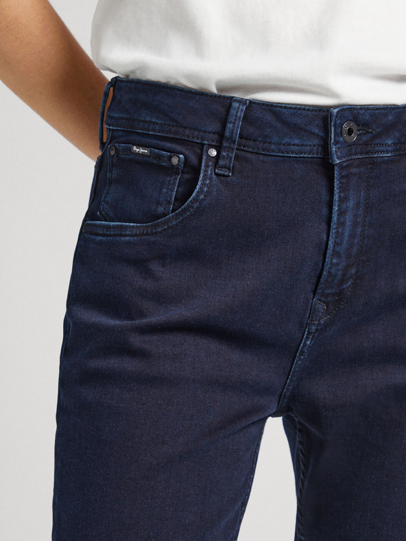 Pepe Jeans Dunkelblaue Straight Fit Damenjeans Pepe Jeans Violet