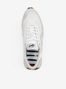Diesel Beigefarbene und weiße Herren-Sneakers mit Wildlederdetails Diesel Racer