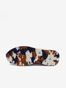 Diesel Beigefarbene und weiße Herren-Sneakers mit Wildlederdetails Diesel Racer